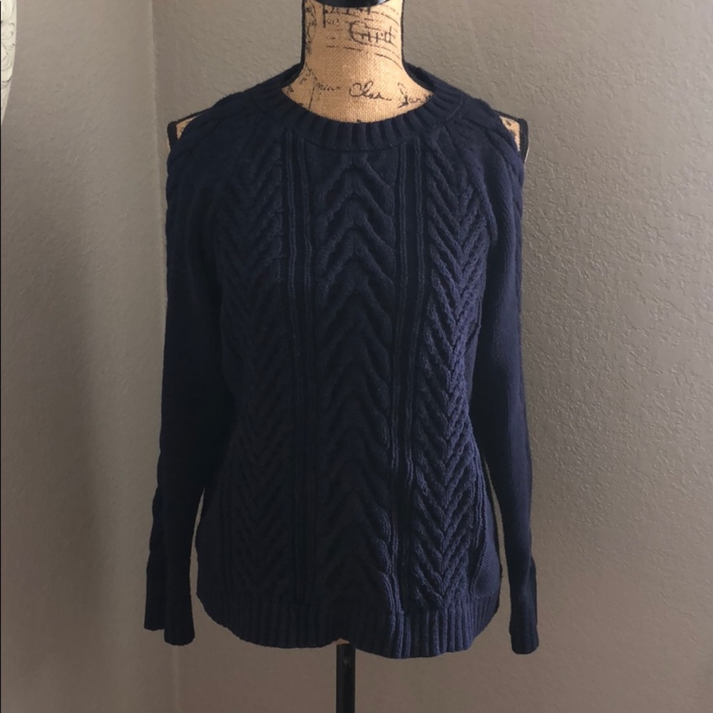 LOFT Navy Blue Sweater